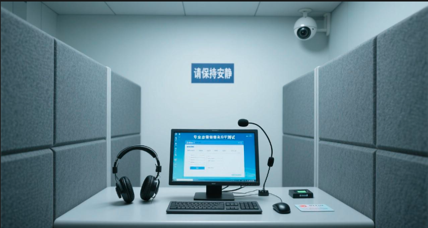 学校普通话测试室